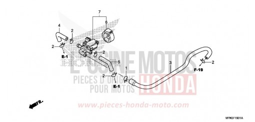VALVE COMMANDE INJECTION D'AIR CB1000RD de 2013
